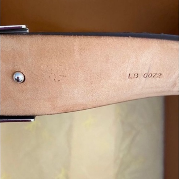 🔥🔥💯 LOUIS VUITTON
Monogram Canvas Square Belt - Picture 16 of 16